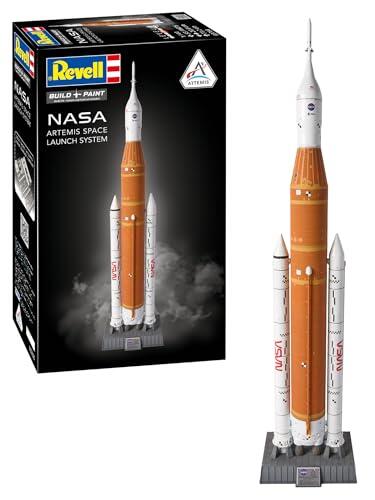 Revell 03760 Sistema de lanzamiento espacial Artemis de la NASA (SLS) escala 1:144 - Kit de modelo de plástico sin construir/sin pintar