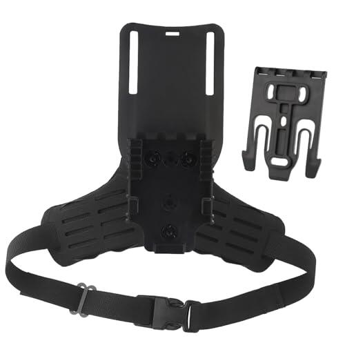 Adaptador Táctico Combinado para Pistolera – Arnés de Muslo para Caza con Kit QLS y Plataforma Mid-Ride