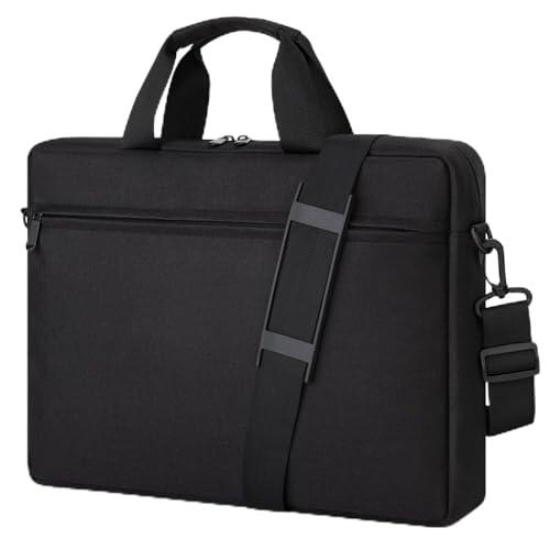 HEDUGO Bolso Portátil de 15,6 Pulgadas Funda de Ordenador con Correa, Bolso Messenger para Hombres y Mujeres Ideal para el Trabajo, Colegio y Viajes Compatible con Portátiles de 14 a 16 Pulgadas