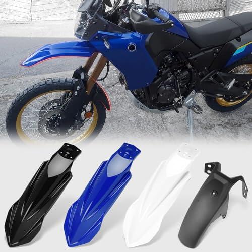 WOOGA Cubierta de guardabarros delantero para motocicleta, Protector de guardabarros Alto y Bajo para Ya&ma&ha TENERE 700/World Raid/Extreme Edition/ XTZ690 Accesorios 2019-2025 (Negro-Alto)