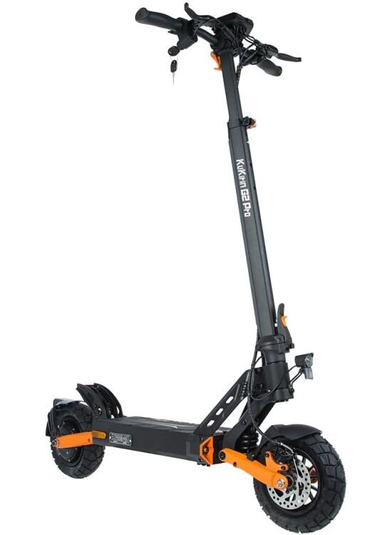 KuKirin G2 Pro, Patinete Eléctrico Adultos Homologado DGT, batería de 48 V 15,6 Ah, neumáticos de 9 Pulgadas, autonomía de 65 km