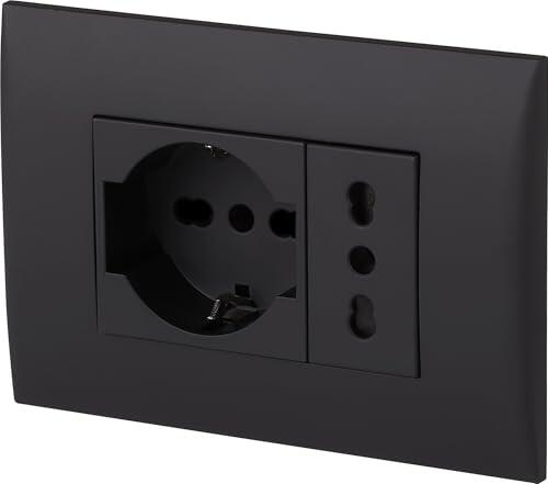 Solución de Conectividad Versátil: Análisis del Bloque de Enchufes Electraline 22111