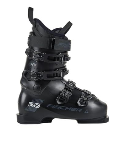 Fischer RC90 Flex 90 - Botas de esquí alpino, talla MP27/27,5, color negro, ajuste ancho, para conductores avanzados y buenos