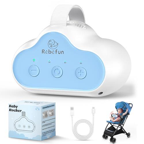 El aliado silencioso para el descanso del bebé: Análisis del columpio portátil Robofun