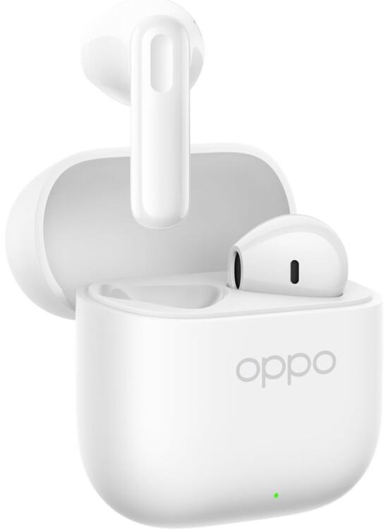 OPPO Enco Buds3 – Auriculares inalámbricos Bluetooth 5.4, 48 h de batería, cancelación de Ruido por IA, diafragma 12,4 mm, IP55, Baja latencia 94 ms, Control táctil, Sonido 3D – Snow White
