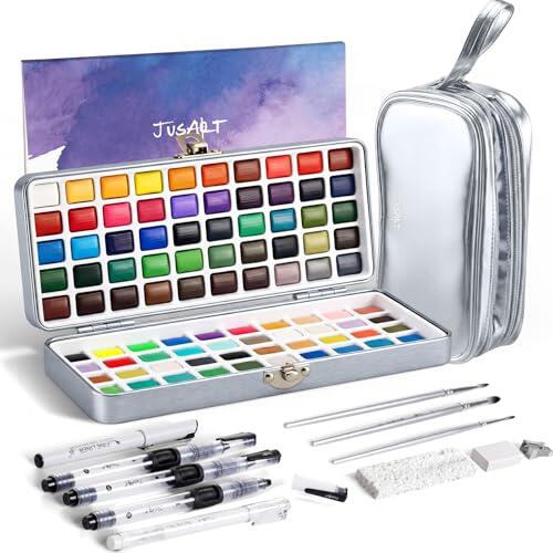 Análisis Detallado de un Kit Integral de Acuarelas