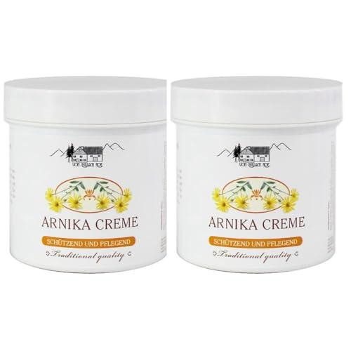 Sin Dolor Crema Arnica 2 Unds [ Alivia El Dolor En Articulaciones Golpes Artrosis Huesos y Musculos Relaja las Piernas Cansadas e hinchadas Fabricado en Alemania 250ml X 2 Unds