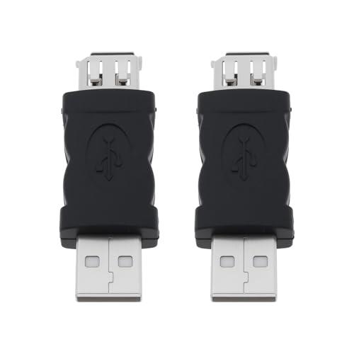 Create idea 2 Adaptadores Firewire IEEE 1394 de 6 Pines Hembra A USB Macho para Impresoras Cámaras Digitales Y Escáneres.