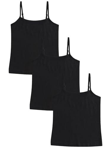 NEXT Pack de 3 Camisolas de Tirantes Negro 18 Meses