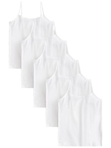 NEXT Pack de 5 camisolas de tirantes Blanco 18 Meses