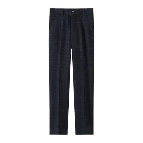 Generisch Pantalones de deporte para niños, pantalones de chándal para niños, cintura elástica, pantalones de chándal relajados para niñas, Negro , 7-8 años