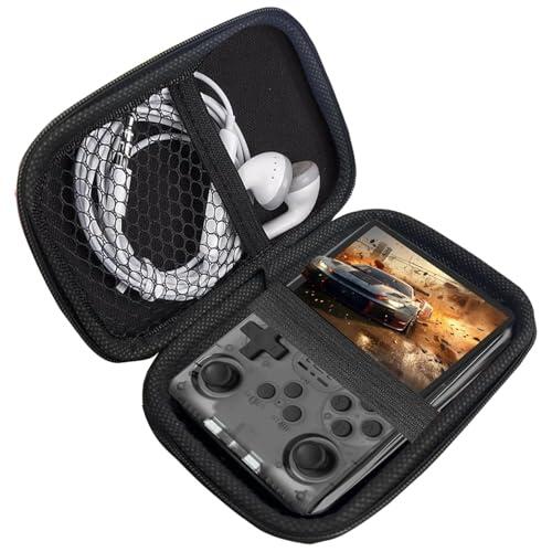 Lamshaw Estuche rígido de Viaje y Almacenamiento para R40S Pro - Funda Protectora Compatible con Consola portátil R40S Pro (Negro)