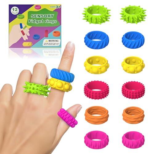 Soluciones táctiles para la concentración: Guía sobre anillos sensoriales fidget