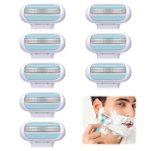 Recambios para Maquinilla de Afeitado Mujer 8 Unidades Cuchillas de Alta Precisión Compatible con Modelos Populares de Depiladoras