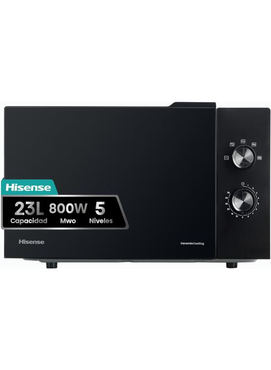 Análisis del Microondas Hisense: Eficiencia y Diseño Práctico