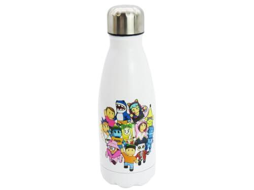 Hidratación y Estilo: Análisis de la Botella de Acero Stumble Guys