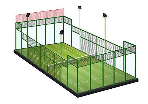 Benimeli Red Supletoria - Red de Protección para Padel, Tenis y Deportes - Malla de Seguridad - Red Rectangular de Polipropileno con Tratamiento Anti-UV (Verde, 2x10M)