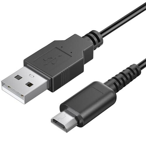 Mugust Cable Cargador para Nintendo DS Lite Charger,Cable de Carga Rápida USB Repuesto Cargador Nintendo DS Lite/NDSL/DSL(120cm)