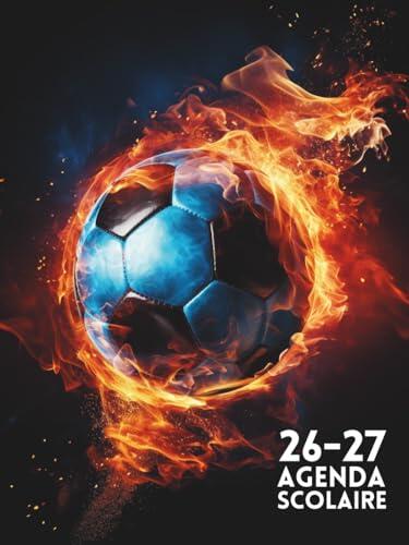 Agenda Scolaire | 1 JOUR PAR PAGE Foot : Maîtrise ton temps et atteins tes objectifs scolaires comme le champion que tu es.