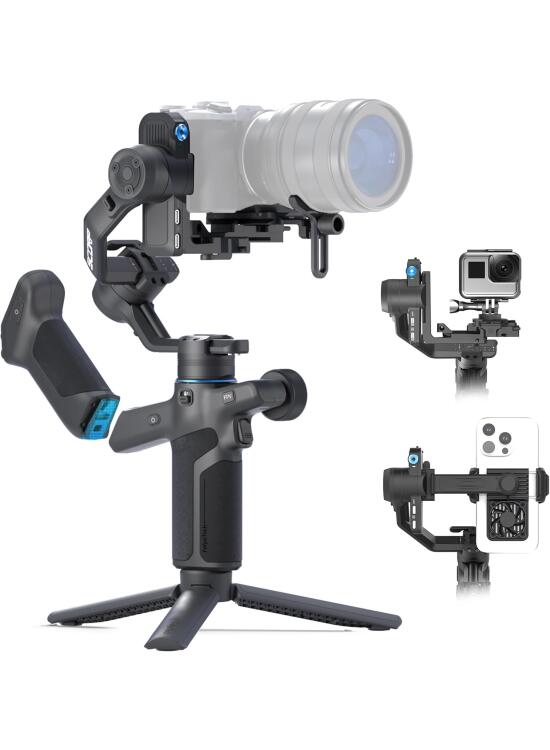 Estabilización Versátil para Creadores de Contenido