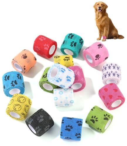 Guía completa sobre el set de 16 rollos de vendaje autoadhesivo y cinta deportiva multicolor