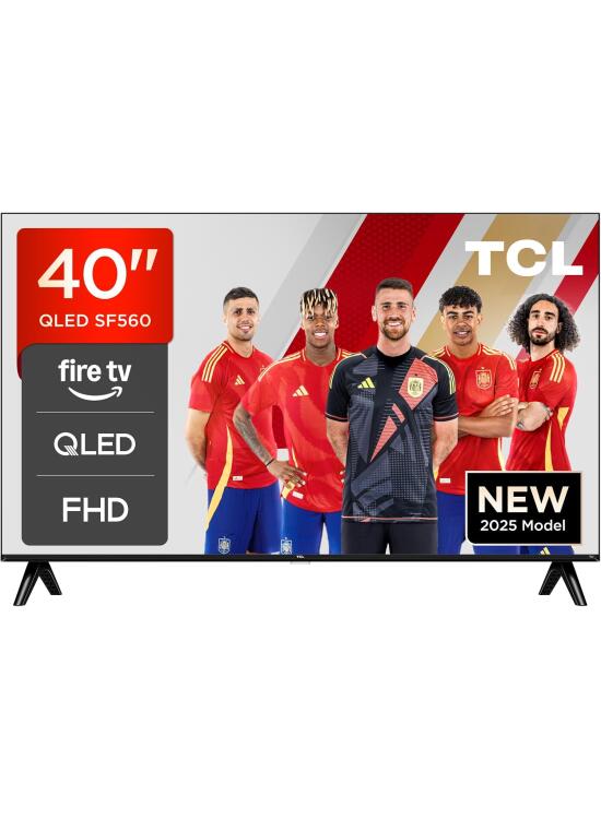 TCL 40SF560, 40" FHD TV, Smart TV QLED, Direct LED with Fire TV, Voice Remote with Alexa