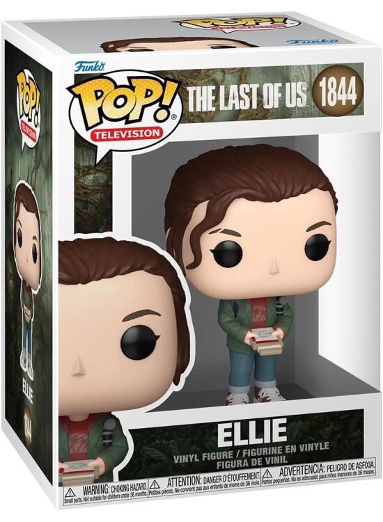 Funko Pop! Television: The Last of Us - Ellie - Figura de Vinilo Coleccionable - Idea de Regalo - Mercancía Oficial - Juguetes para niños y Adultos - Figura Modelo para coleccionistas y exhibición