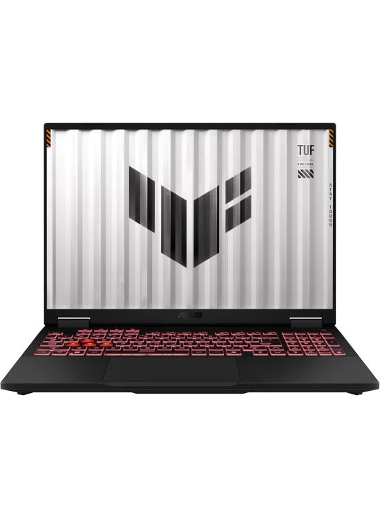 ASUS TUF Gaming A16 FA608UM-RV005 - Ordenador Portátil Gaming de 16" WUXGA 165Hz (AMD Ryzen 7 260, 32GB RAM, 1TB SSD, NVIDIA RTX 5060 8GB, Sin Sistema Operativo) Gris Jager - Teclado QWERTY español