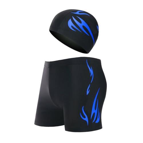 OPIURVY Traje de baño para Hombre (con Capucha), superelástico, Ideal para Playa, Deportes, natación, Buceo y Otras Actividades (XL)