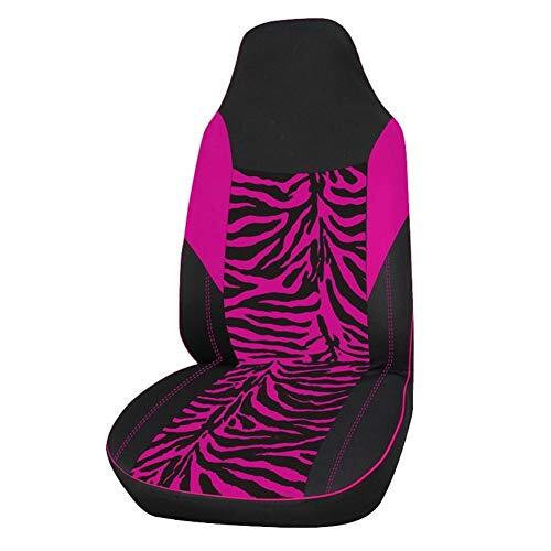 Fundas Asiento Coche,Funda para Asiento de Coche Asiento de Tela Rosa Cubierta del Coche Accesorios Interior Universal Cubiertas del Asiento(1PCS)