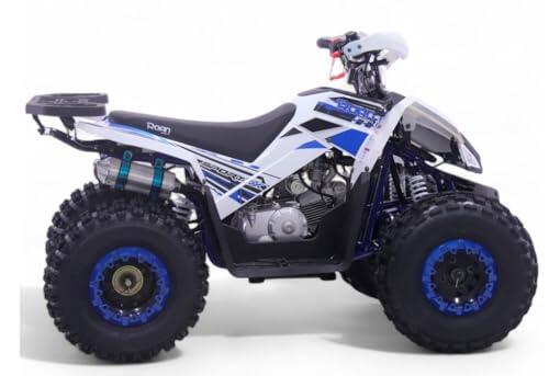 Quad 125CC Roan-Coyote Automático R8-D-N-R, Azul, Carga máxima 120 kg (Solo para circuitos Cerrados) + 10 años