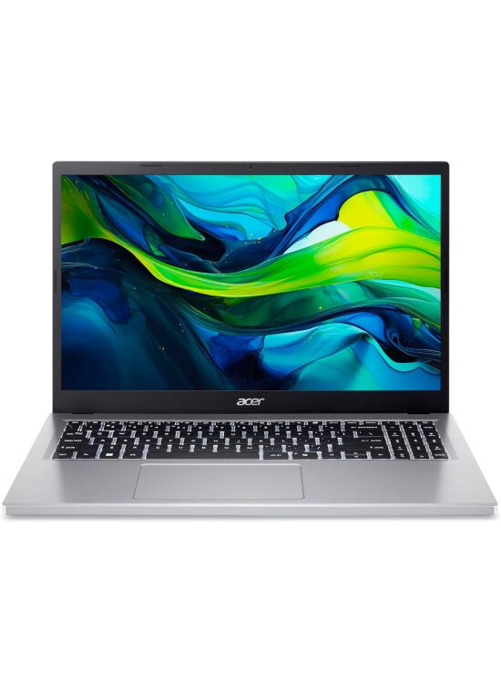 ACER Aspire Go 15 AG15-32P-37MG - Ordenador portátil Full HD LCD de 15,6 pulgadas (Intel Core 3-N355, 8 GB de RAM, 512 GB SSD, Intel Graphics, Windows 11 Home), color plateado, teclado francés AZERTY