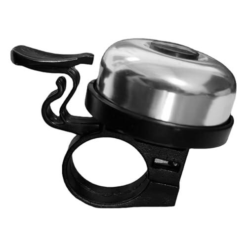 Bike Horn - Campana de , Timbre | Alerta de sonido de bicicleta de metal para manillar, Alarma de bicicleta de timbre fuerte para viajeros urbanos, accesorio de ciclista retro para Touring