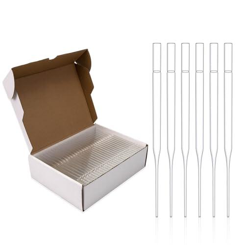 7 pipetas de pasteuro de 150 mm, de cristal, de borosilicato, 250 unidades por paquete