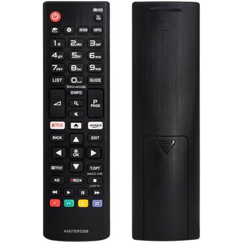 Mando Universal TV LG AKB75095308 - Reemplazo Mando LG Smart TV con identicas Funciones