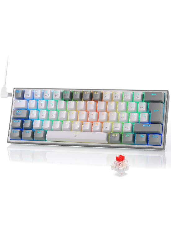 Análisis Técnico del Teclado Redragon K617 Fizz