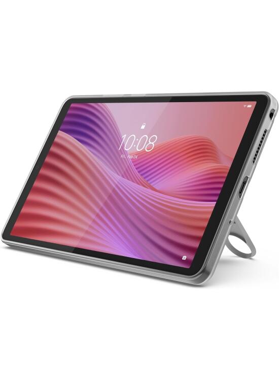 Lenovo Tab One - Pantalla HD de 8,5 Pulgadas (1340 x 800), procesador MediaTek Helio G85, 4 GB de RAM, 64 GB de Memoria, WiFi 5, Tablet Android 14, Funda Transparente incluida - Luna Grey