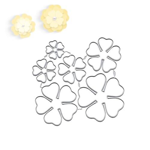 COYUN 3D Plantillas Estampado Metal Troqueles Metal Cortados, Troqueles Corte Flores Plantillas para Decoración de Álbumes, Tarjetas de Felicitación, Scrapbooking Tarjeta Papel DIY