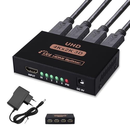 Multiplica tu señal HDMI: Análisis del Splitter 4K a 15,99€