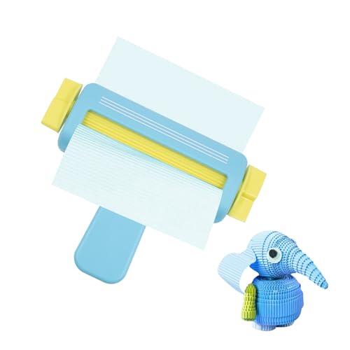 Crimpadora de papel, herramienta de papel para hacer manualidades y manualidades