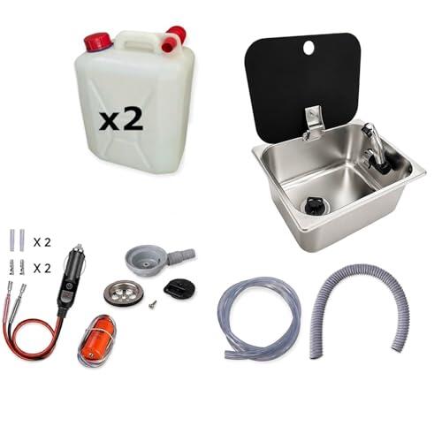 Solución Compacta de Fregadero para Vehículos Camper