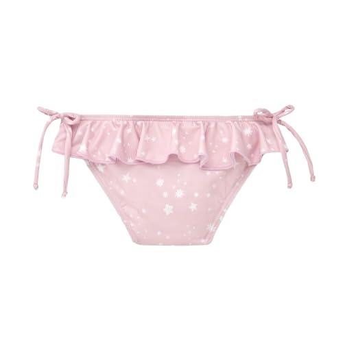 40º Grados - Culetín de Baño Niña con Lazos – Estampado Rosa con Estrellas – Talla 6 años - Fabricado en España