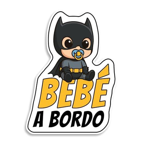 Seguridad Vial con Estilo: Todo sobre la Pegatina Bebe a Bordo de Superhéroe