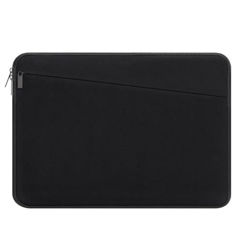 HEDUGO 13 Pulgadas Funda para Portátil Compatible con MacBook Air 13 Pulgadas M4 M3 M2 M1/Pro M2 M1, MacBook Pro de 14 Pulgadas Funda Ordenador Portatil con Bolsillo para Accesorios