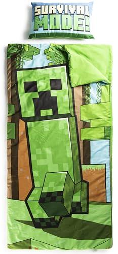 Descubre el Saco de Dormir de Minecraft Ideal para Infantiles