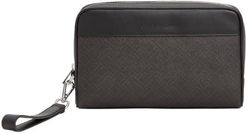 Tommy Hilfiger Bolsa con monograma de la bandera Th AM0AM14146 para hombre, otros accesorios pequeños, negro (negro), talla única