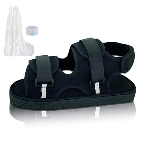 HLIWS Zapatos De Rehabilitación Ajustables, Zapatos Postoperatorio, Zapato Para Restaurar Fractos, Se Puede Usar Pie Izquierdo Y Derecho, Adecuado Para Fractura De Pie