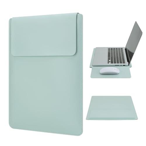 HEDUGO 14 Pulgadas Funda para Portátil Compatible con MacBook Pro M4 M3 M2 M1 de 14 Pulgadas, HP ASUS DELL Lenovo ChromeBook de 14" Bolsa de Ordenador Impermeable y antiarañazos