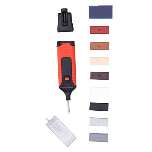 UPALDHOU Conjunto de Herramientas de Reparación de Azulejos de 8 Colores Bloques de Cera Fuertes Bloques de Cera Duradera de Calefacción Eléctrica Pedro de Clavos de la Pared de la Pared de la del