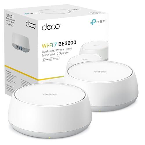 Revoluciona tu red doméstica con el sistema WiFi 7 Mesh TP-Link Deco BE3600